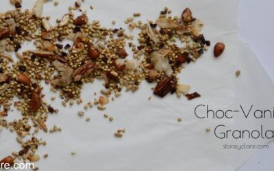 Healthy granola home made muesli gluten free for breakfast
