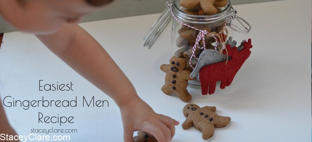 Easy and quick to make gingerbread cookies made from your pantry