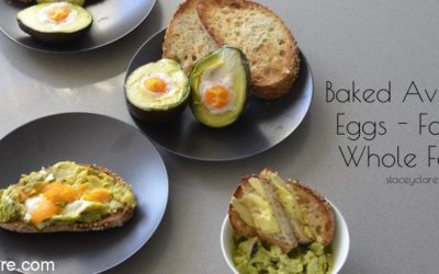 Baked avocado egg recipe for kids