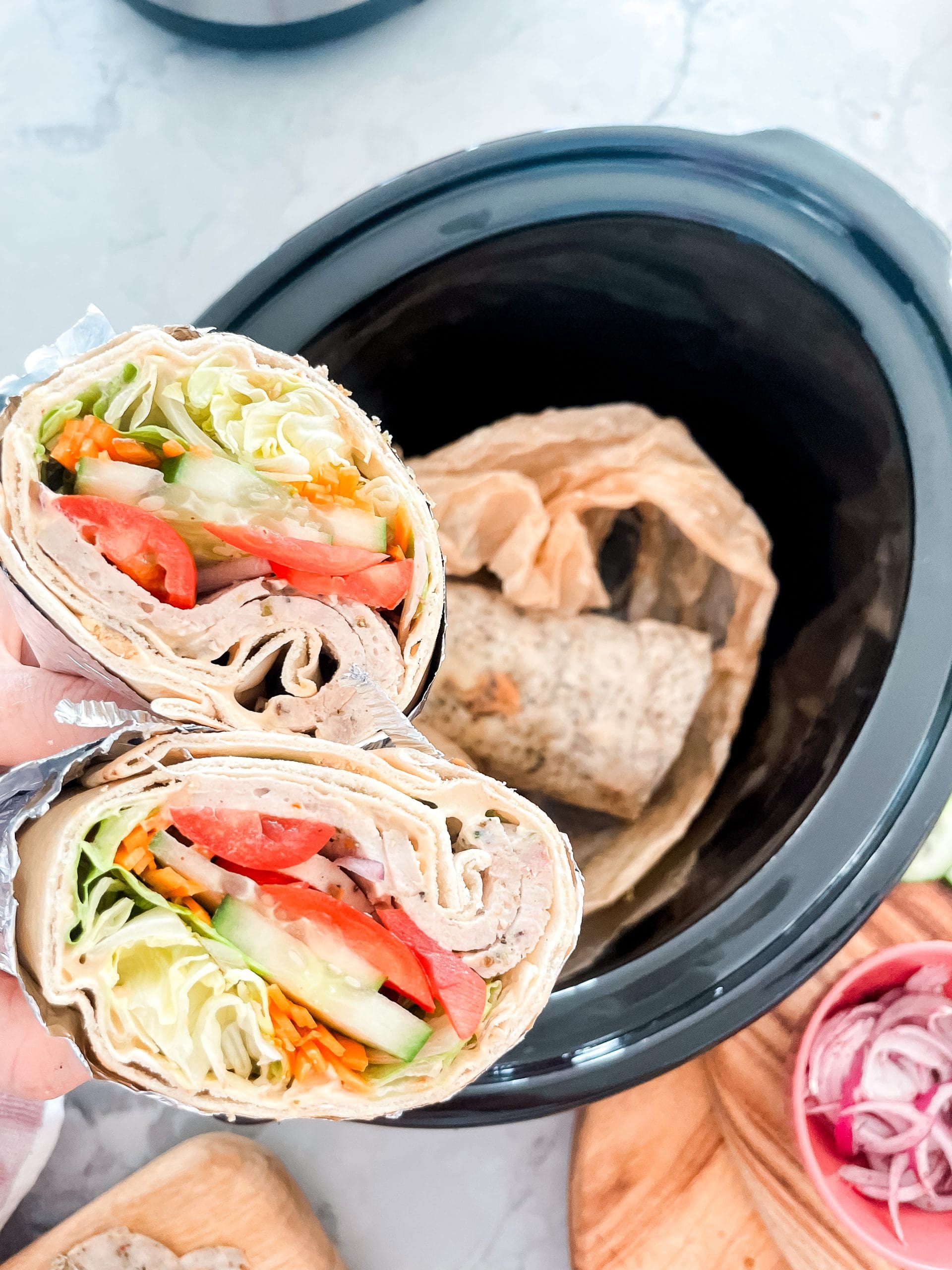 Slow Cooker Healthy Chicken Kebabs