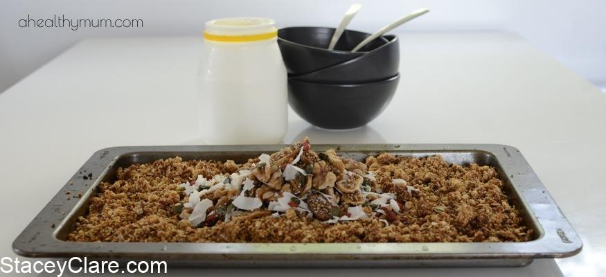 Healthy Cinnamon and Fig Gluten-Free Muesli