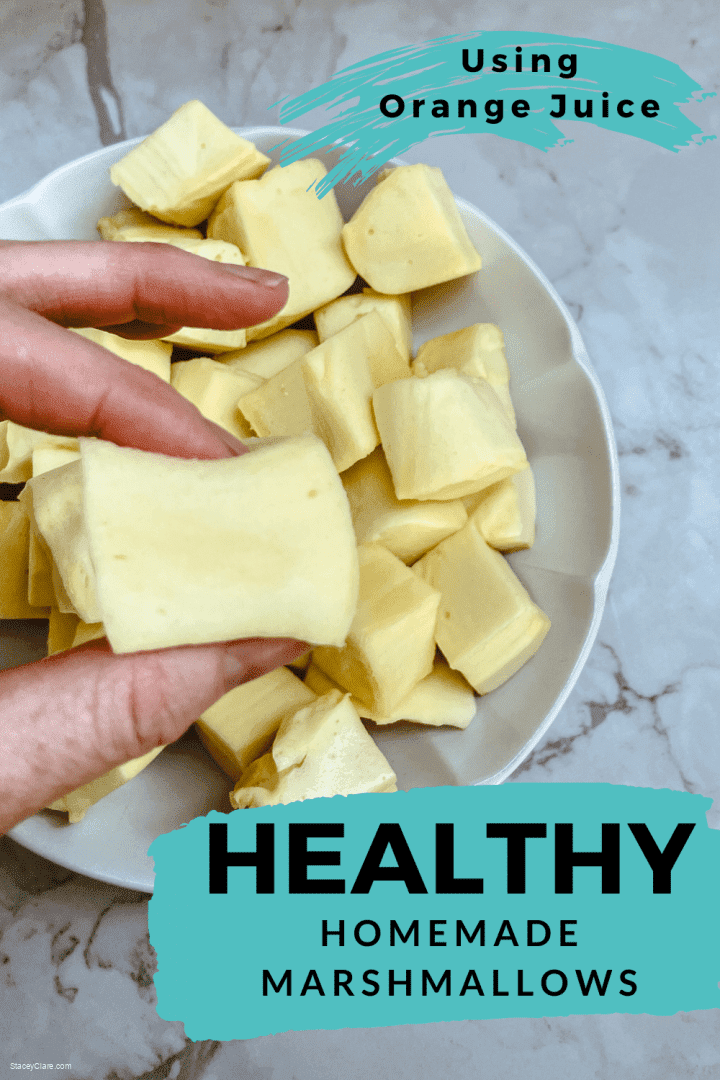 Orange Juice Marshmallows Homemade & Healthy! Stacey Clare