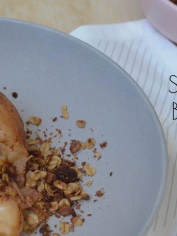Slow cooker recipe for baked apples
