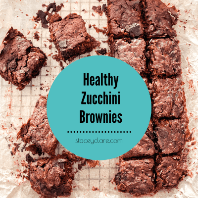Zucchini Chocolate Brownie Vegetable Recipe - Stacey Clare